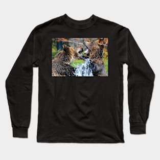 Bear Fight Long Sleeve T-Shirt